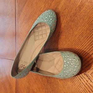 Vince Camuto Sibyla Ballet Flats in Aqua